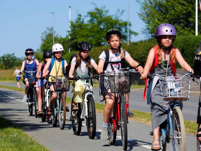 Ta' frivillige Cykelvenner med som ekstra voksne på cykeltur med klassen
