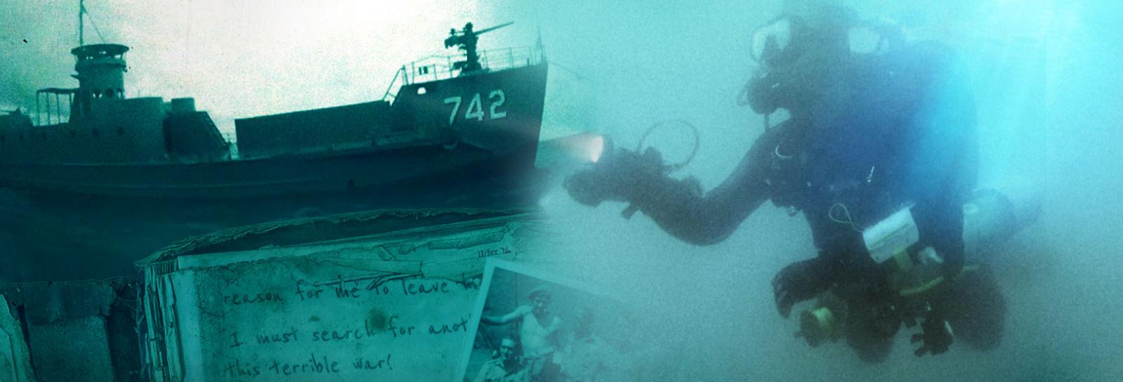 På krigens sidste dag forsvinder USS-742 sporløst. Skattejægere har søgt efter skibets værdifulde last lige siden.