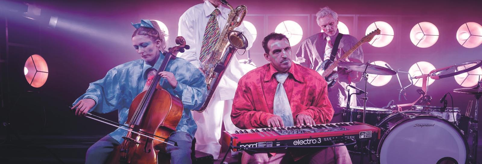 En teaterkoncert af et brag af farveller