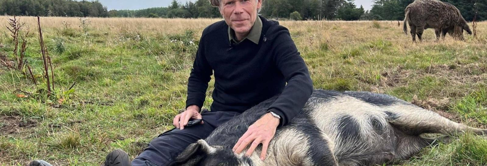 Martin Keller klapper en gris