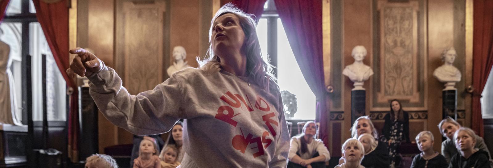 Børnerundvisning på Det Kongelige Teater