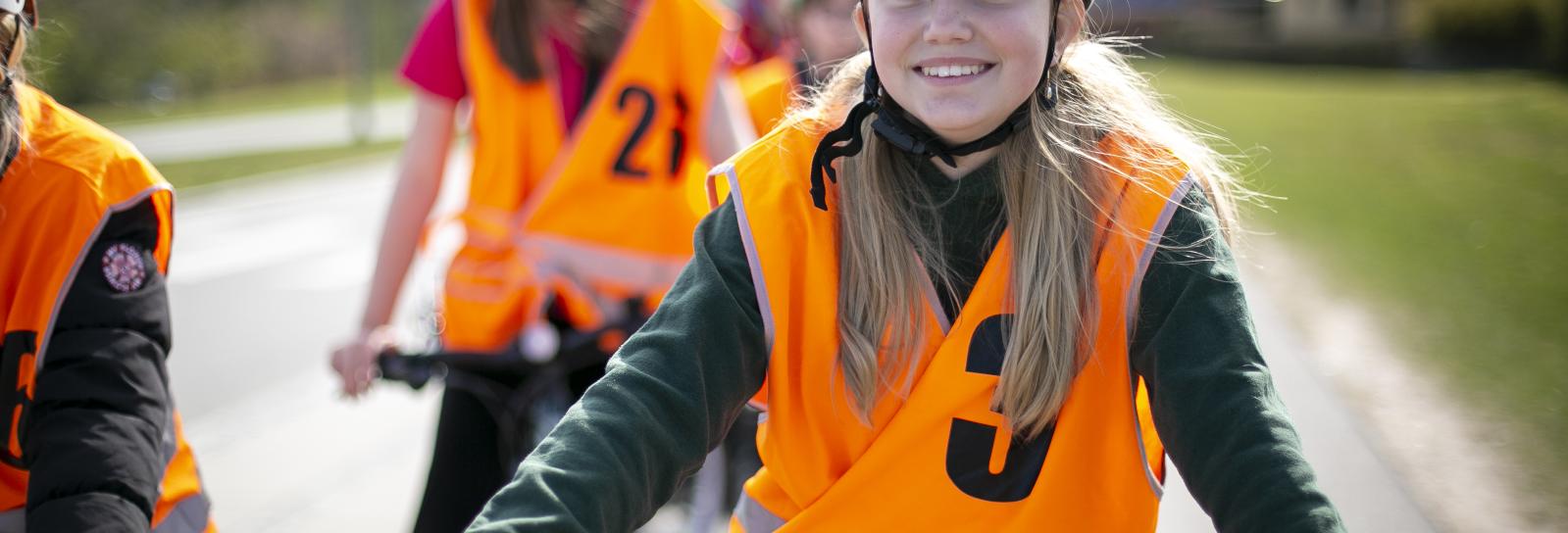 Træn elevernes cykelkompetencer med cykelbanen forud for cyklistprøve