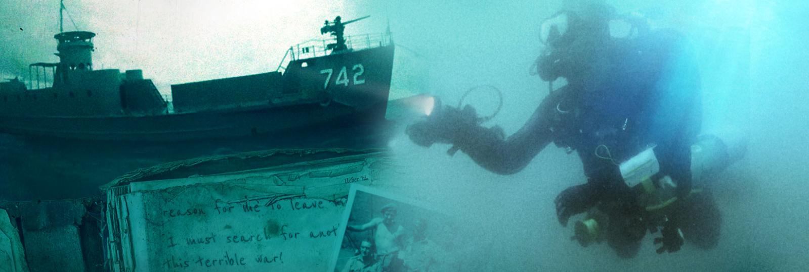 På krigens sidste dag forsvinder USS-742 sporløst. Skattejægere har søgt efter skibets værdifulde last lige siden.