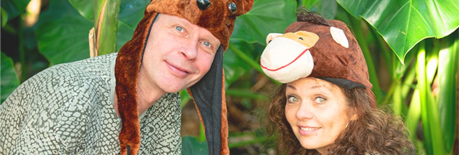 Junglebongo med Jeanette og Jesper