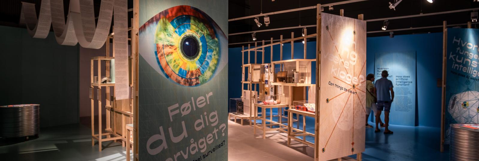 Billede af Kunstig intelligens udstilling på Danmarks Tekniske Museum