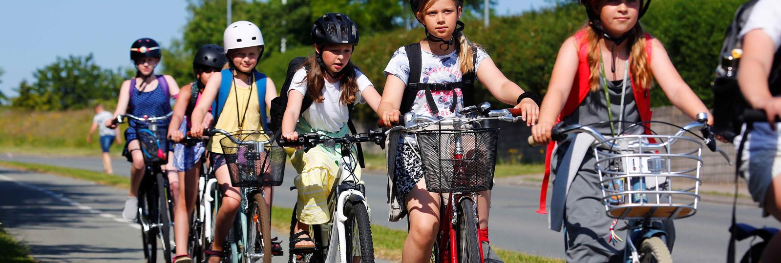 Ta' frivillige Cykelvenner med som ekstra voksne på cykeltur med klassen