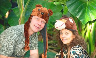 Junglebongo med Jeanette og Jesper