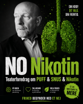 Act on it Teaterforedrag om  Snus, Puffbars, Nikotin og Tobak