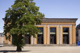 Facaden af Thorvaldsens Museum.